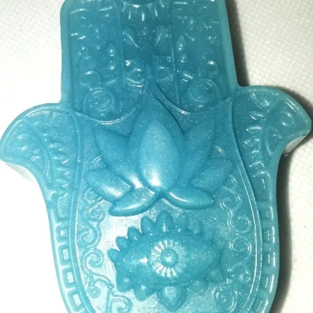HAND crafted positive eye organic Blueberry soap bar